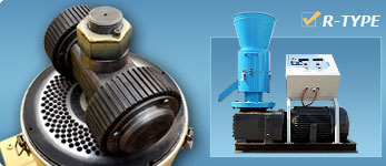 roller rotating homemade pelletizer