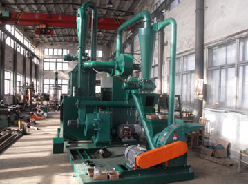 small mobile pellet line